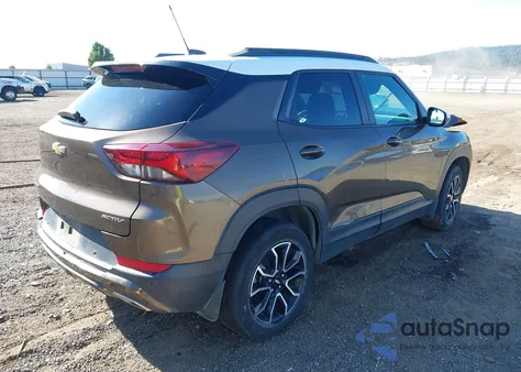 2021 Chevrolet Trailblazer Awd Activ z USA, uszkodzony, nr VIN KL79MSSL1MB128804